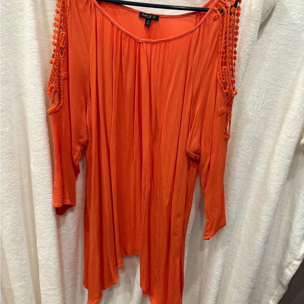 Orange Women's Top
